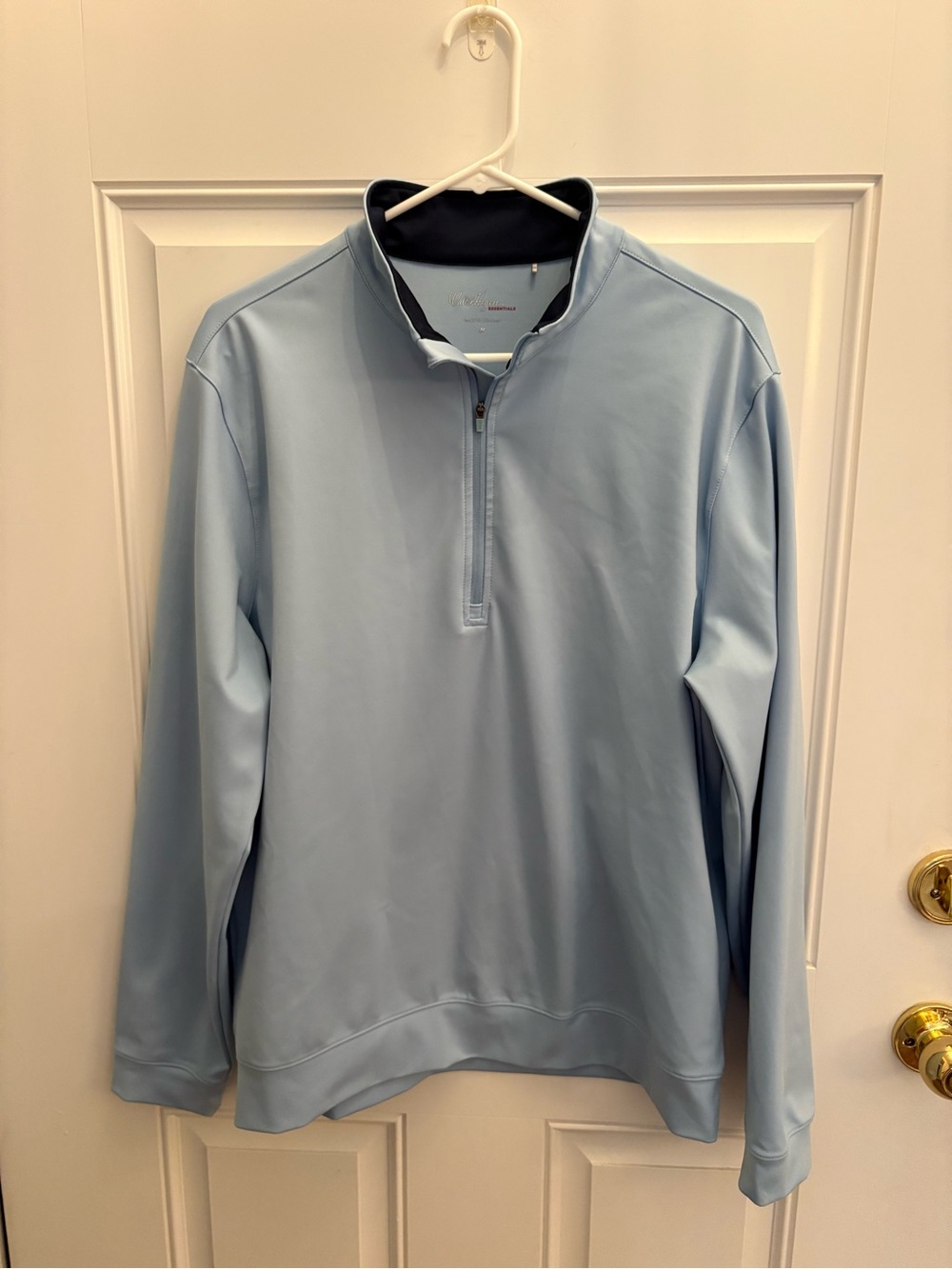Walter Hagen Essentials Light Blue Quarter-Zip Men's Pullover